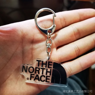 【1 PCS เตรียมส่งของ】พวงกุญแจยาง The North Face เดอะ นอร์ท เฟส ขาว รุ้ง ตรงปก พร้อมส่ง key rings/chains