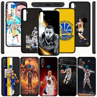 เคสโทรศัพท์มือถือ ซิลิโคนนิ่ม ลายบาสเก็ตบอล Stephen Curry 30 F2-ECY48 สําหรับ Samsung Galaxy A12 A20 A30 A20S A30S A50S A50