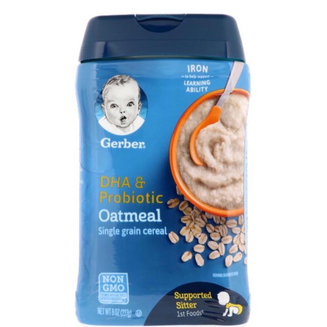 gerber oat cereal