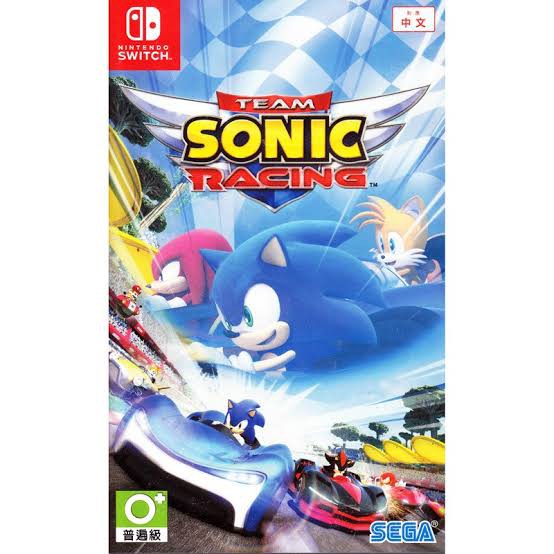 Nintendo Switch Team Sonic Racing [CN] แผ่นเกมส์ มือ 1 ของแท้