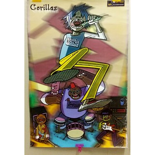 โปสเตอร์วง Gorillaz แบบที่ 3