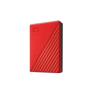 Western Digital HDD 2 TB External Harddisk ฮาร์ดดิสพกพา รุ่น My Passport 2019 ,2 TB, USB 3.0,RED