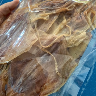 ปลาหมึกแห้ง ปลาหมึกแดดเดียว ไม่เค็ม ทำเองสะอาดสวย อร่อย