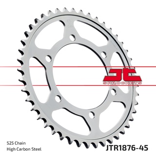 สเตอร์หลัง 45 ฟัน ใช้กับโซ่ 525 สำหรับ Suzuki GSXR 750 / GSX-S 750 / Yamaha MT-10 รหัสสินค้า AC1203