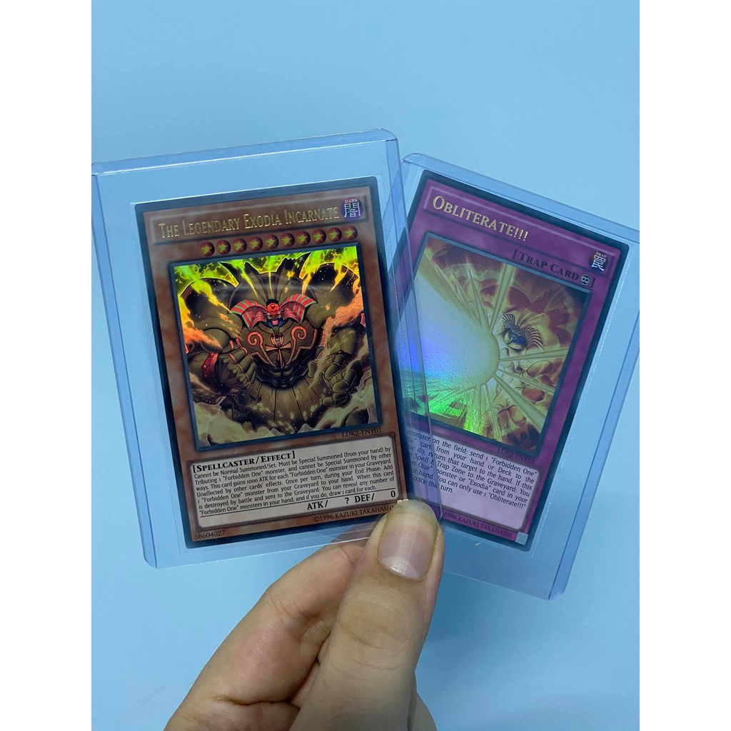 การ์ด Secret Ultra Rare Yugioh Combo The Legendary Exodia Incarnate + Kamedjoko