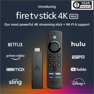 Amazon Fire TV Stick 4K Max streaming device, Wi-Fi 6, Alexa Voice Remote (includes TV controls)