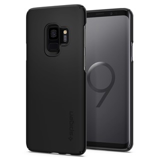 SPIGEN เคส Samsung Galaxy  S9 Case Thin Fit เคสบาง 0.7มม. : Black