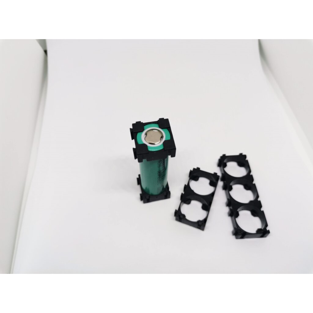 ตัวยึดแบตเตอรี่ 18650 Battery Case Holder Bracket แผ่นบาสเก็ต18650 แต่ละตัวสามารถต่อเป็นแพได้