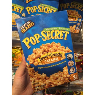 🍿🍿🍿Pop Secret Popcorn Microwave Popcorn🍿🍿🍿  📌225g=3ถุง/90.7g=1ถุง  📍ป๊อบคอร์นนำเข้าจากเมกา