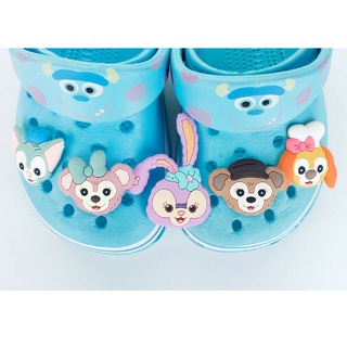 จี้การ์ตูนอนิเมะ Duffy Bear Crocs Jibbitz StellaLou Jibits Croc Pin Chef Dog Jibitz เครื่องประดับ สําหรับผู้หญิง ตกแต่งรองเท้า