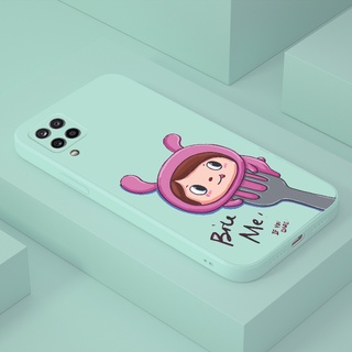 Y585 รูปแบบ เคสซัมซุง A12 เคส Samsung a12 a42 a21 5g Phone Case 2022 New DIY Thin Anime pop it Casing ของผู้ชาย สีดำ หนัง เคสโทรศัพท์ ลายใหม่ๆ กันกระแทก น่ารัก แฟชั่น เคส ใส่การ์ด เคสนุ่ม หรูหรา