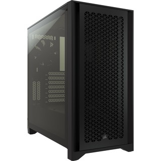 Corsair 4000D Airflow Tempered Glass Mid-Tower ATX Case — Black