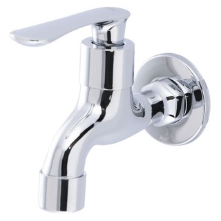 ก๊อกล้างพื้น 1 ทาง HANG WF-144F สีโครม ก๊อกล้างพื้น ก๊อกน้ำ ห้องน้ำ WALL FAUCET HANG WF-144F CHROME