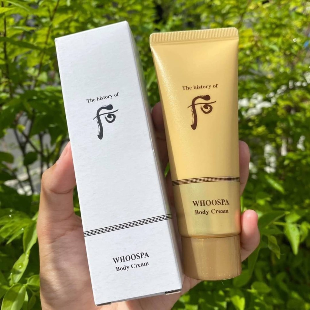 The History of Whoo Spa Body Cream