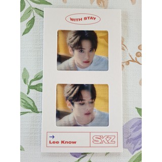 [พร้อมส่ง] ที่คั่นหนังสือ ลีโน อีมินโฮ Lee Know Stray Kids 2021 Seasons Greetings Bookmark