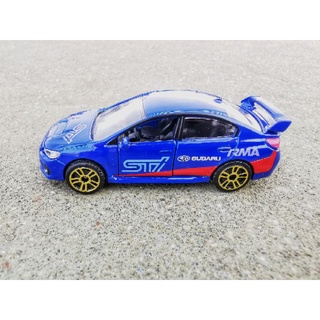 รถเหล็ก​ Majorette Subaru WRX STI