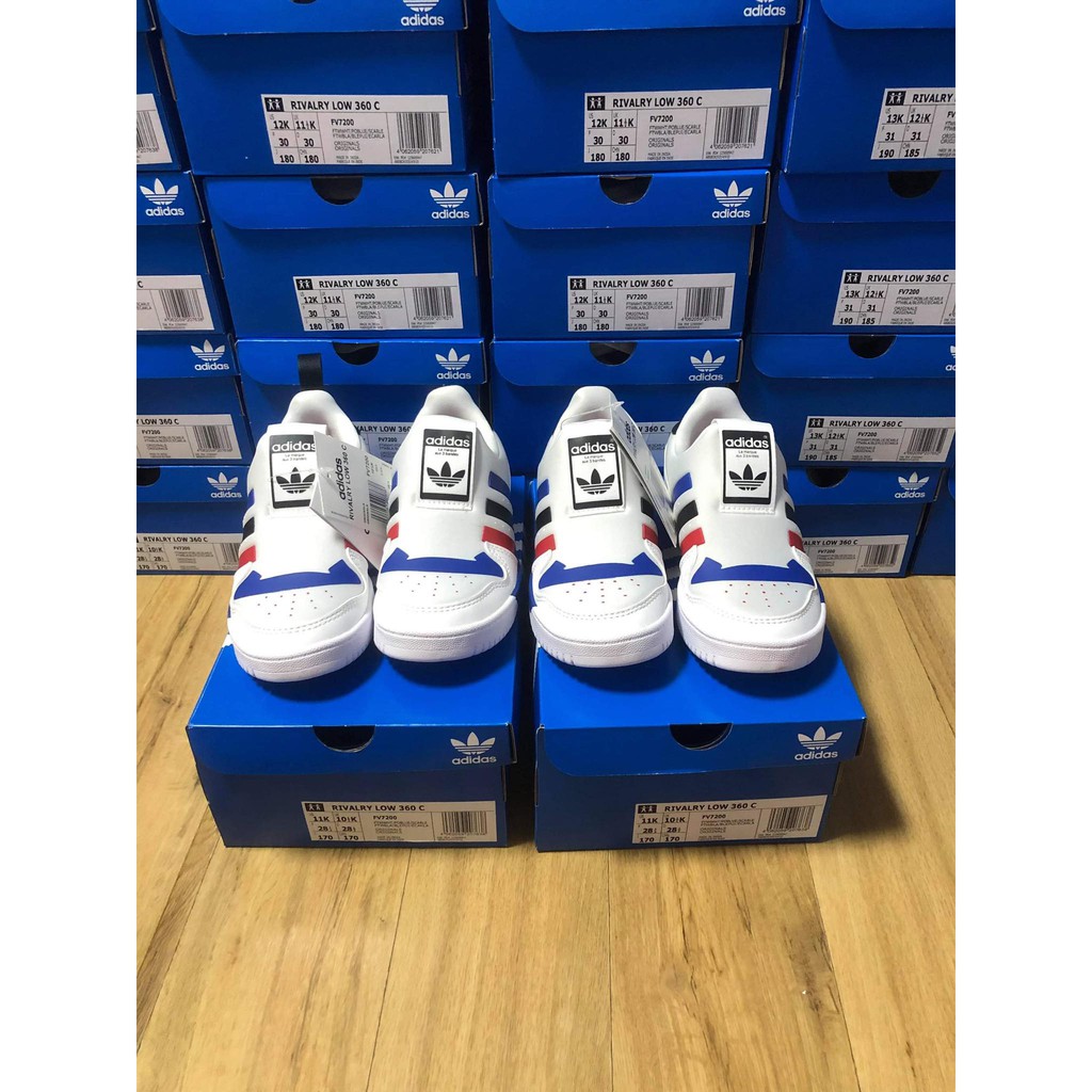 Adidas RIVALRY LOW 360 (รองเท้าเด็กแท้  💯)