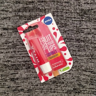 นีเวีย ลิป สตรอเบอร์รี่ ชายน์ Nivea Lip Strawberry Shine 4.8 กรัม