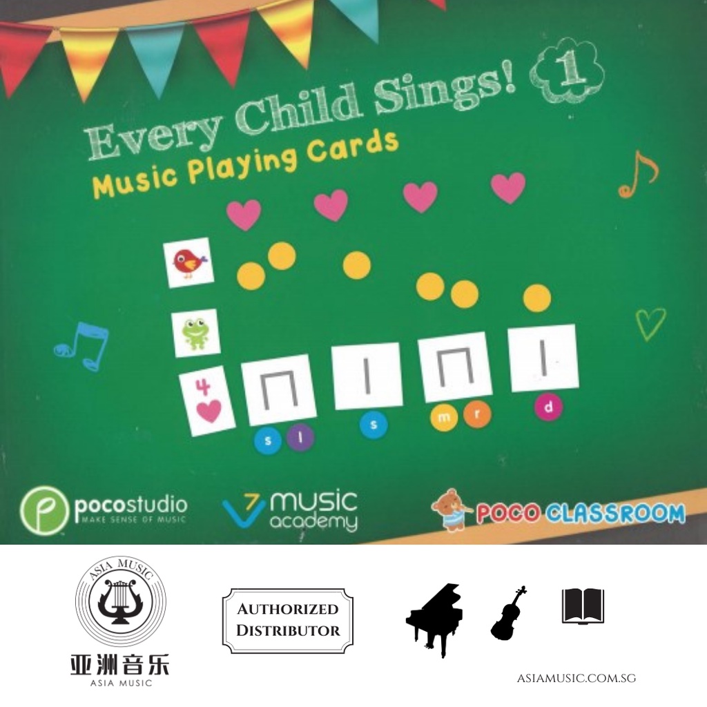 AUTHORZED DISTRIBUTOR - POCO CLASSROOM - แม่มดทุกคน! - การ์ดเล่นเพลง - YING YING NG - POCO STUDIO