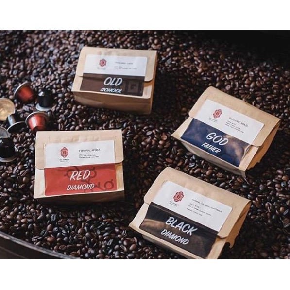 Red Diamond Espresso capsule 3Houseblend แพ๊คละ 10 Capsule แคปซูลกาแฟ