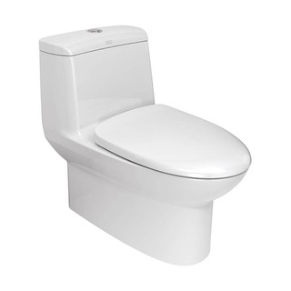 Sanitary ware 1-PIECE TOILET AMERICAN STANDARD TF-2041SC-WT-0 3/4.2L WHITE sanitary ware toilet สุขภัณฑ์นั่งราบ สุขภัณฑ์