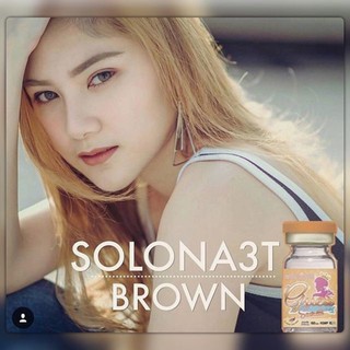 Solona3tone brown by TATOTO Contact Lenses คอนแทคเลนส์ #66