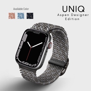 UNIQ รุ่น Aspen Designer Edition สายสำหรับ Apple Watch series 7,6,SE,5,4 ขนาด 45,44,42,41,40 และ 38 mm