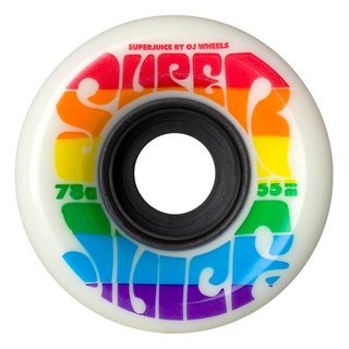 OJ Mini Super Juice Rainbow 78a Skateboard Wheels 55mm