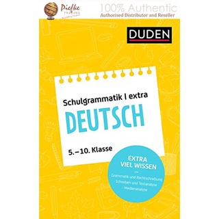 Duden - Schulgram Matik Extra, Deutsch: Grammar and Spelling (5 to 10) : 9783411719969 (นำเข้าของแท้100%)