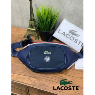 Lacoste Men’s Leather Waist Bag  แท้