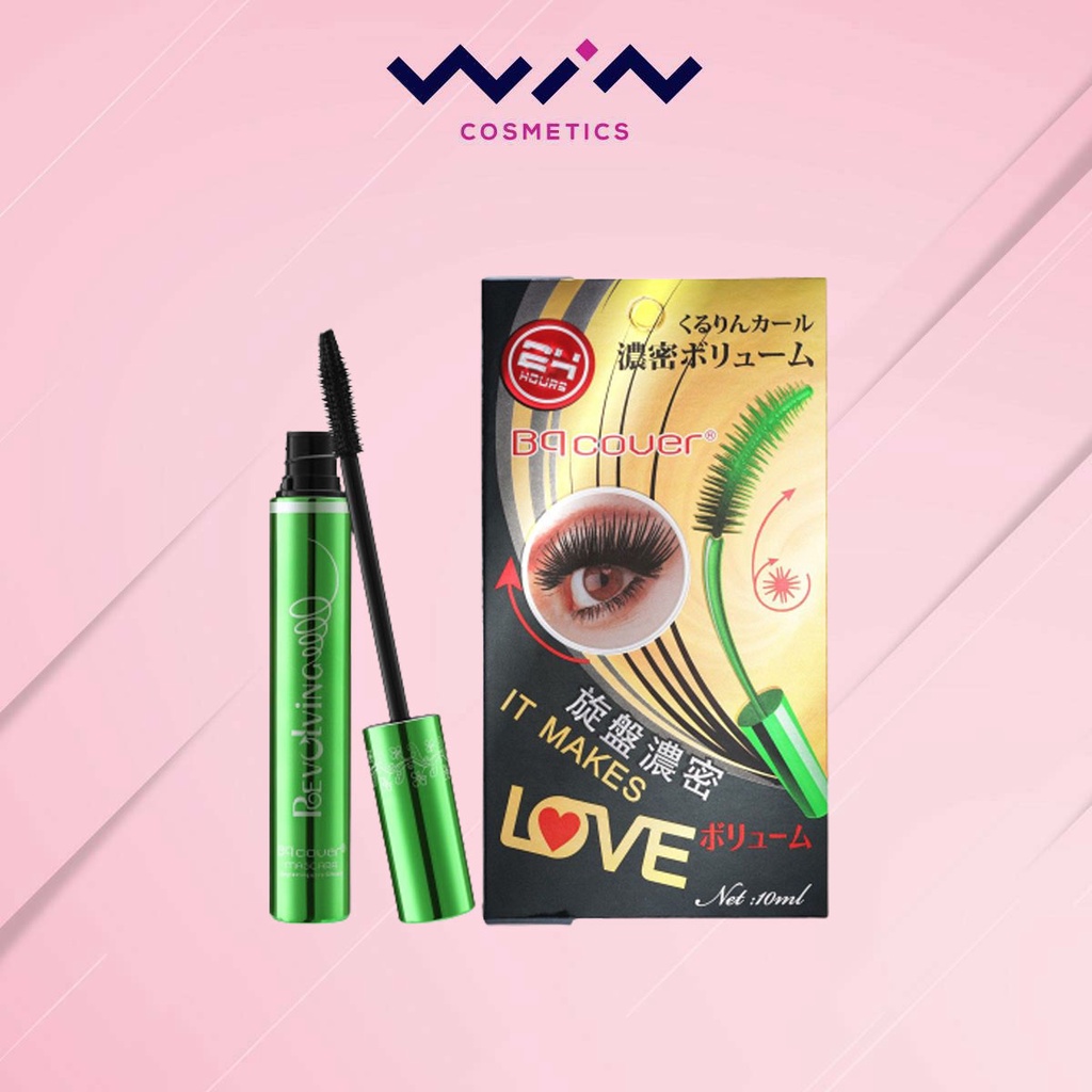 มาสคาร่าเขียว BQ COVER MASCARA มาสคาร่านำเข้าจากญี่ปุ่นแท้ 100 %