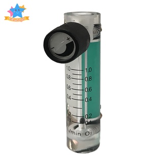 เครื่องวัดออกซิเจนไหล Flowmeter พร้อมวาล์วควบคุมสําหรับแก๊สออกซิเจน 0.1-1L