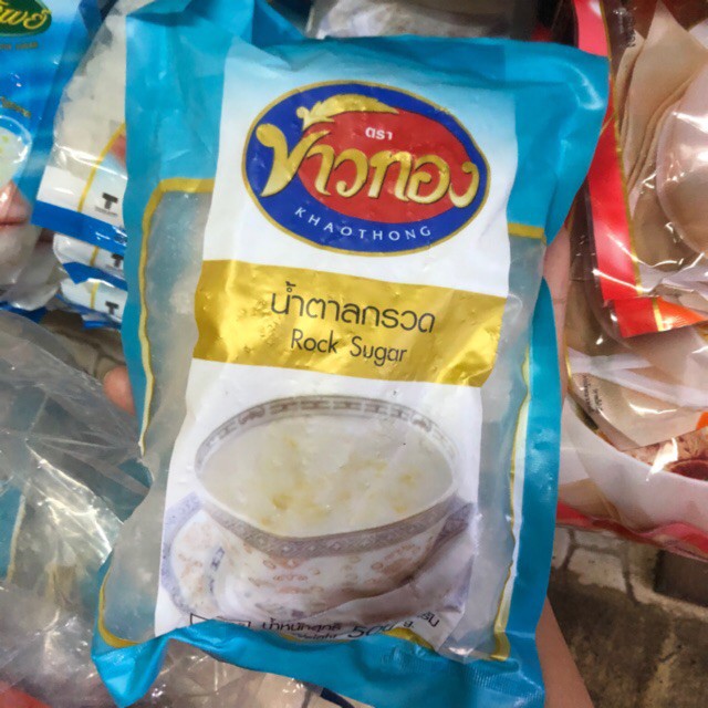 ข้าวทอง น้ำตาลกรวด 500 กรัม