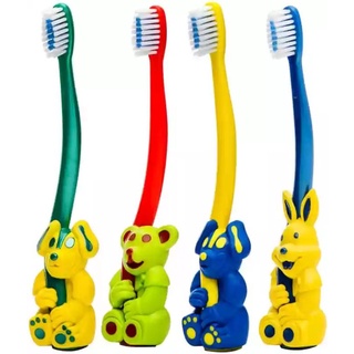 แปรงสีฟัน/ Animal Shaped Ola Kids Soft Bristles Tooth brush