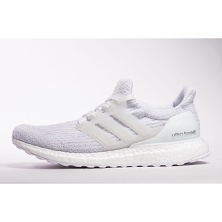 Adidas UltraBoost 3.0 รองเท้าวิ่งสีขาวล้วน BA8841