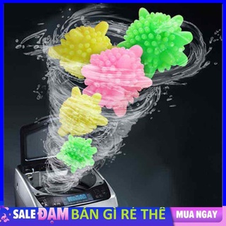 COMBO 20 Bóng Giặt Quần Áo - Cầu Gai Sinh Học Giặt Đồ Thông Minh Chống Nhăn nthinhuy01