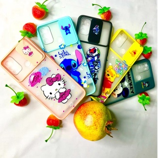 01เคสใส ลายการ์ตูน สำหรับรุ่น Oppo A96 A76 A16K A16 A54 A55 A74 A95 A15 A15S กันกระแทก ปิดกล้อง