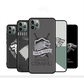 H-81 เคสโทรศัพท์มือถือ ซิลิโคนนุ่ม ลาย House Stark สําหรับ Motorola Moto Edge G40 G10 20 G30 E7 G60 G100 E7I 60S Lite S Power Pro