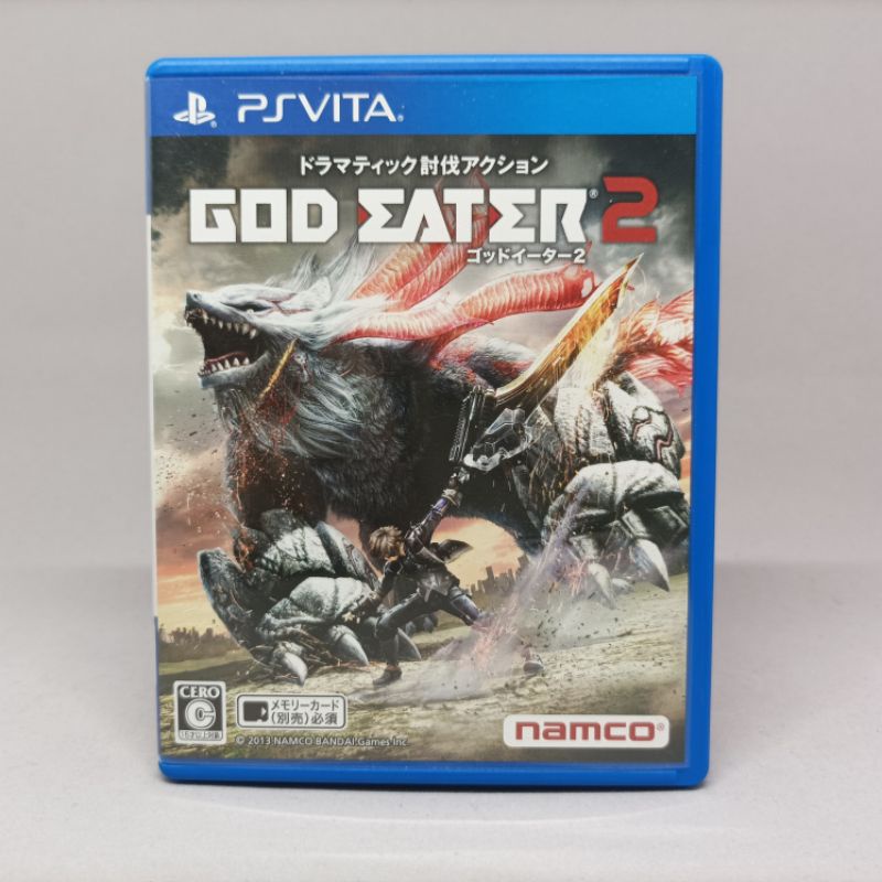 GOD EATER 2 PS Vita | แผ่นเกมเพลสเตชั่นวีต้า แท้ | Zone 2 | Japan