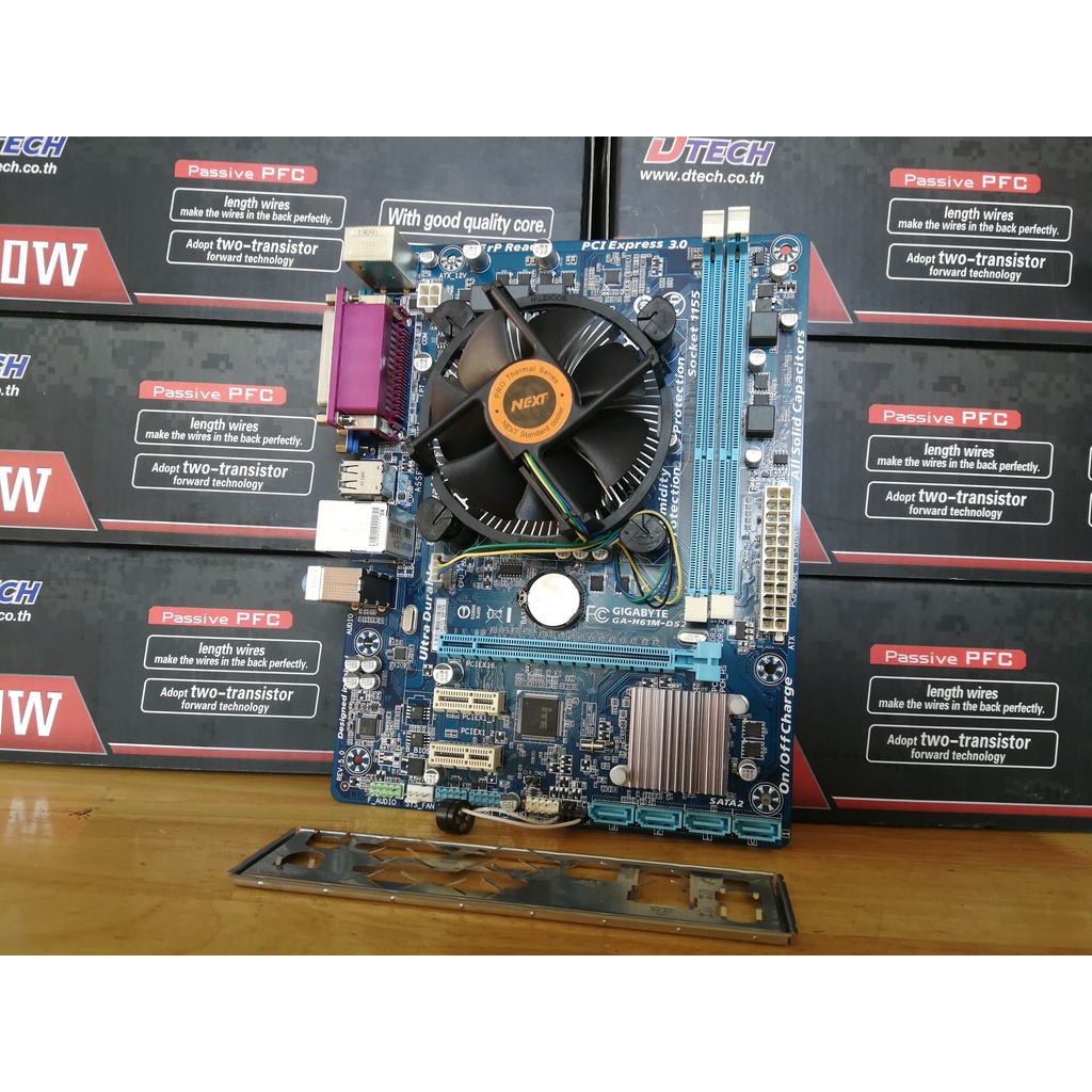 Intel® i5 Gen2-3 (แคช 3M, 3.10 GHz)+ เมนบอร์ด H61 1155+RAM 8G