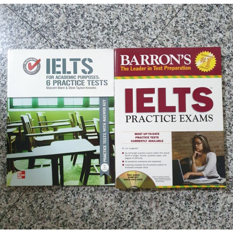 [เซต] IELTS  หนังสือเตรียมสอบ IELTS มือสอง สภาพดี ราคาถูก   #IELTS#barrons#หนังสือมือสอง