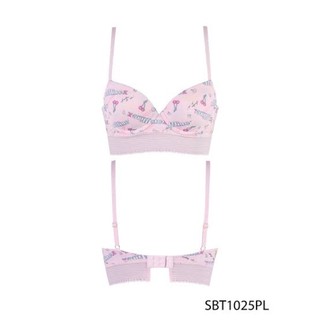 32D ชุดชั้นใน Maggiemae No Drama Please SBT1025PL สีชมพู