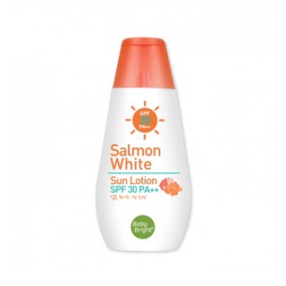 Baby Bright Salmon White Sun Lotion SPF30 PA++ 150ml (030264) โลชั่นแซลมอน เบบี้ไบรท์ แซลมอน ไวท์ ซัน โลชั่น