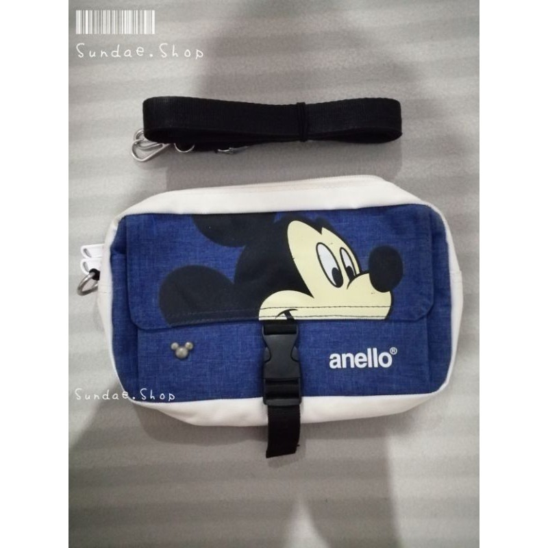 กระเป๋าสะพายข้าง Anello Mickey
