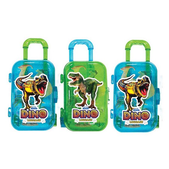 ของเล่นเด็ก กระเป๋าลากไดโนเสาร์ มิกกี้ เมาส์ มินนี่ เมาส์ กระเป๋าเดินทางจิ๋ว  Mickey Mouse Minnie Mouse Dinosaur Luggage