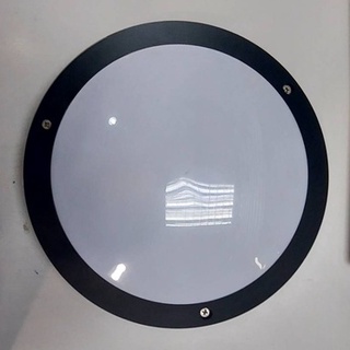 โคมไฟภายนอกติดผนัง Wall Lamp แบบทรงกลมสีดำ
