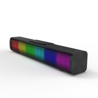 Newmine 2021 ใหม่ส่วนตัวรุ่นยาว cool รถกระบะ light ลำโพง sound blaster คอมพิวเตอร์เสียงเดสก์ท็อปไร้สายบลูทูธ speaker