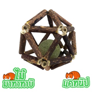 ของเล่นแมวแคทนิปและไม้ทาทาบิ