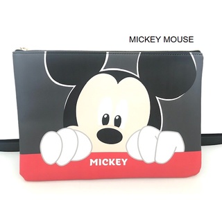 MICKEY MOUSE BIG1 เก็บเอกสาร กระเป๋าเอกสาร ซองเอกสาร อย่างดี มีผ้าซับด้านใน ลาย  MICKEY MOUSE ขนาด 35x25x2 cm  BY PMYL