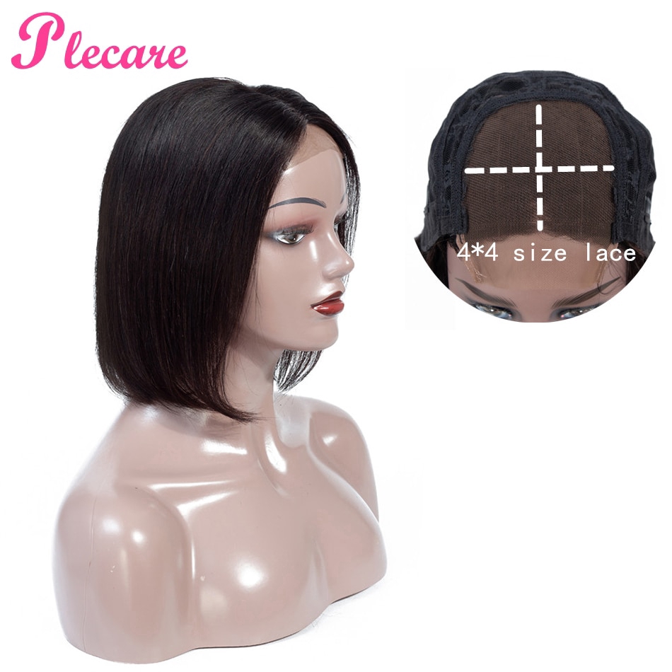 remy 4x4 วิกผมบ็อบวิกผมตรงสไตล์บราซิล 8-14 นิ้ว - รูปที่ 2